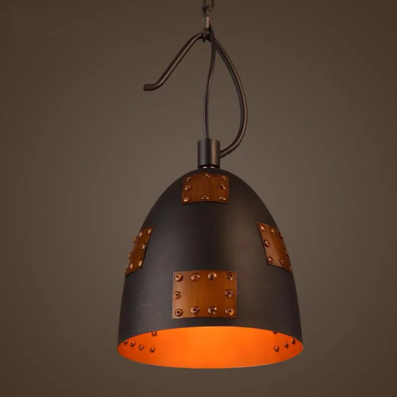 

Nordic Iron vintage industrial loft style Pendant lights restaurant bar cafe patch Pendant lamp