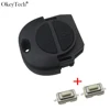 OkeyTech 1PC Remote Fob Key Shell For Nissan Micra Almera Primera X-Trail 2 Buttons Car Key Case Cover With 2PCS Micro Swicthes ► Photo 1/6