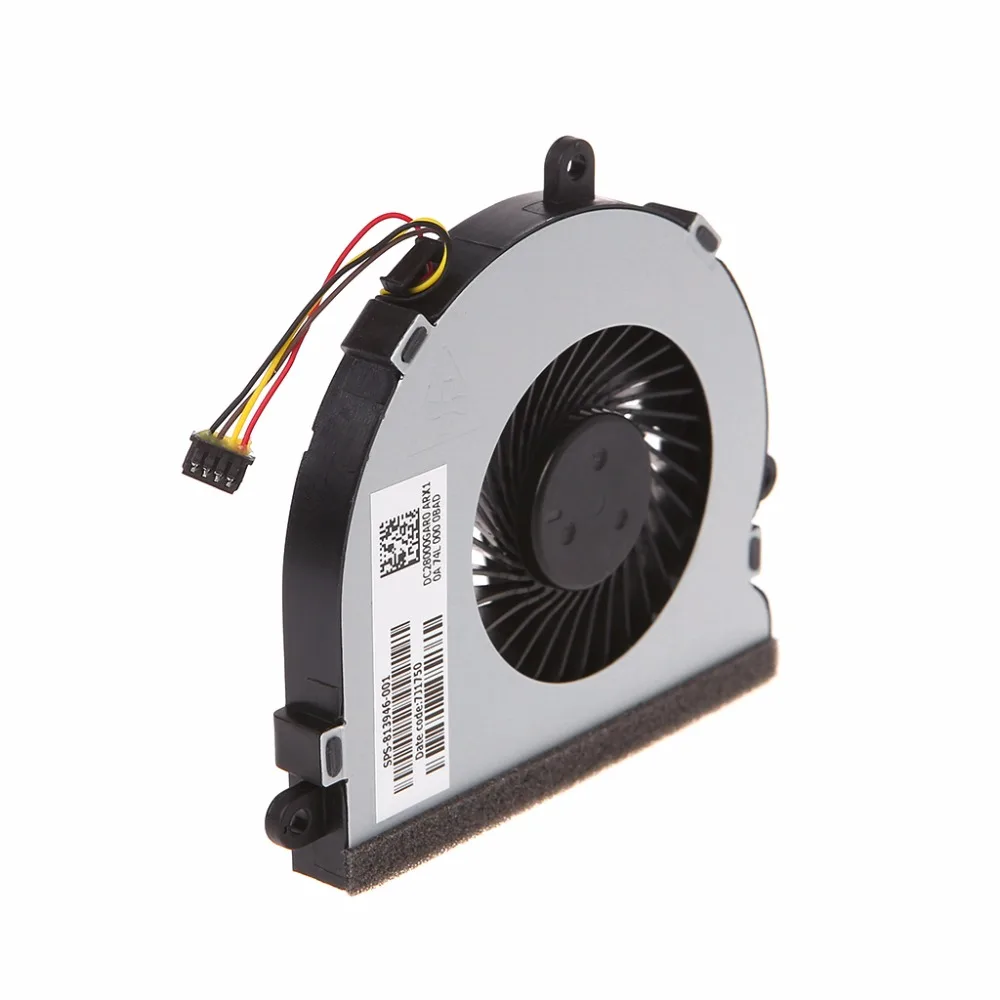 DC 5 V 0.26A مبرد كمبيوتر محمول مروحة تبريد ل HP 15-AC سلسلة DC28000GAR0 SPS-813946-001 4-دبوس تبريد مروحة