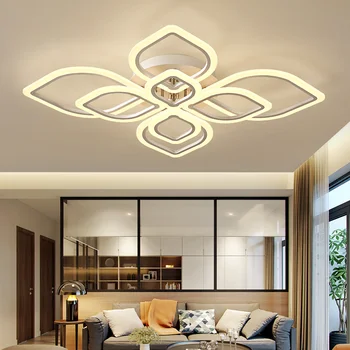

Surface mount Chandelier Modern LED Hardware Acrylic Chandelier Lighting fixtures luminaire plafonnier for living room Bedroom