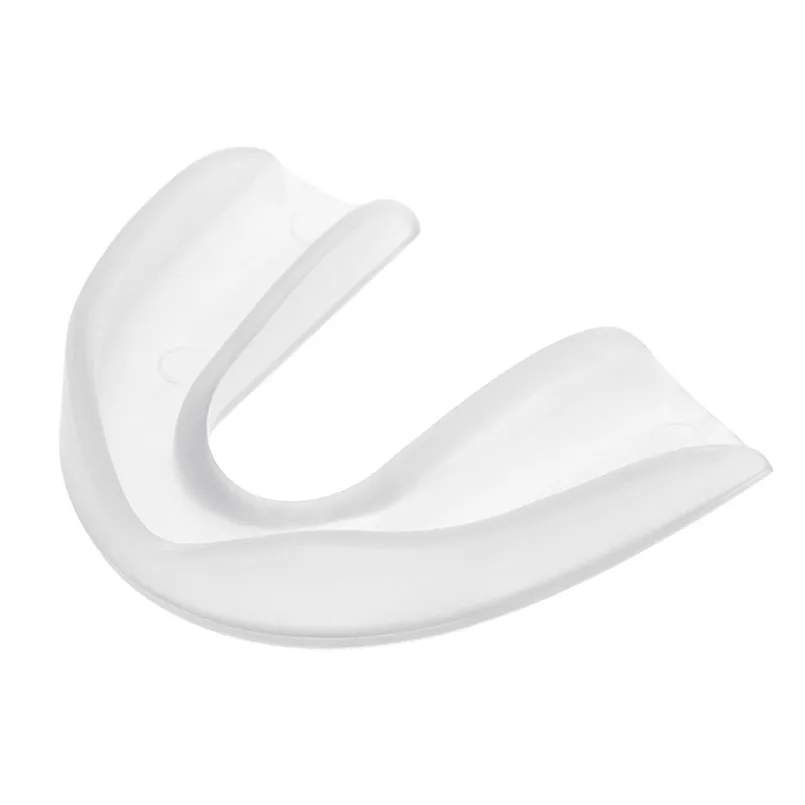 PVC de boxeo Protector Gum Shield dientes manga dientes Protector boca guardia pieza de Rugby de boxeo tirantes