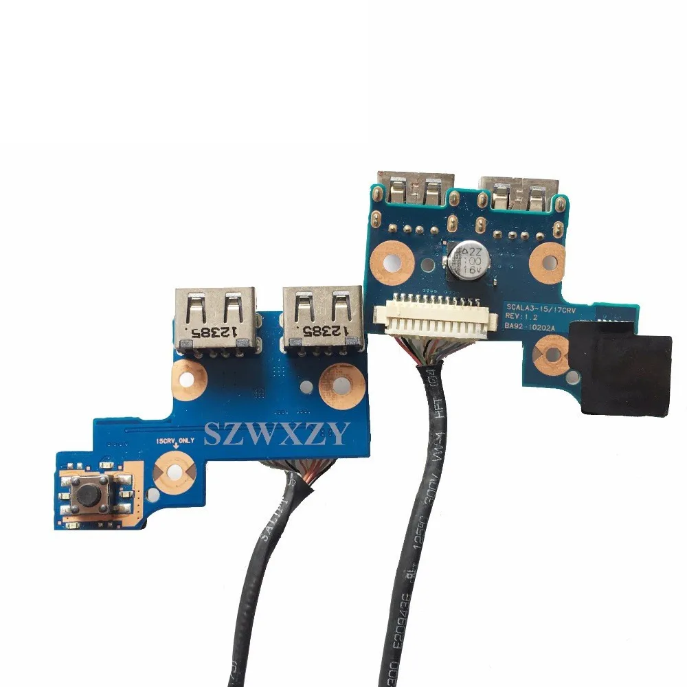 USB Кнопка питания плата BA92 10202A для Samsung NP300E5Z NP300E5X NP300E5C полностью протестирована