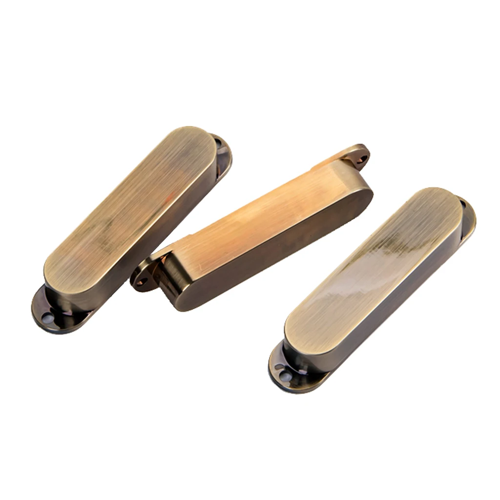 3 Pieces Electric Guitar Sealed Single Coil Pickup Cover for ST Strat Stratorcast