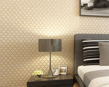 

Beibehang Earth Gold Simple 3D Wallpaper Store Restaurant 3d Living Room Living Room Background walls wallpaper for walls 3 d