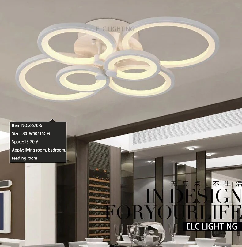 Modern ceiling design Smart Lighting dimmable ceiling 