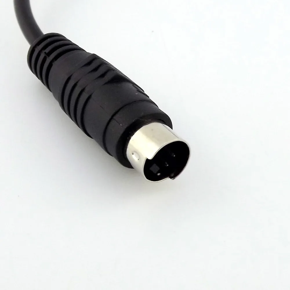 Мини адаптер DIN 4 Pin S Video штекер для AV TV RCA Female 28 см 1 шт.|av tv|video adapteraudio video |