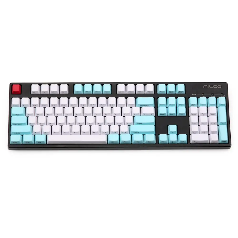 Goedkoop Side gedrukt keycaps dikke pbt wasd met keycap puller esc rood voor wried mechanische gaming toetsenbord