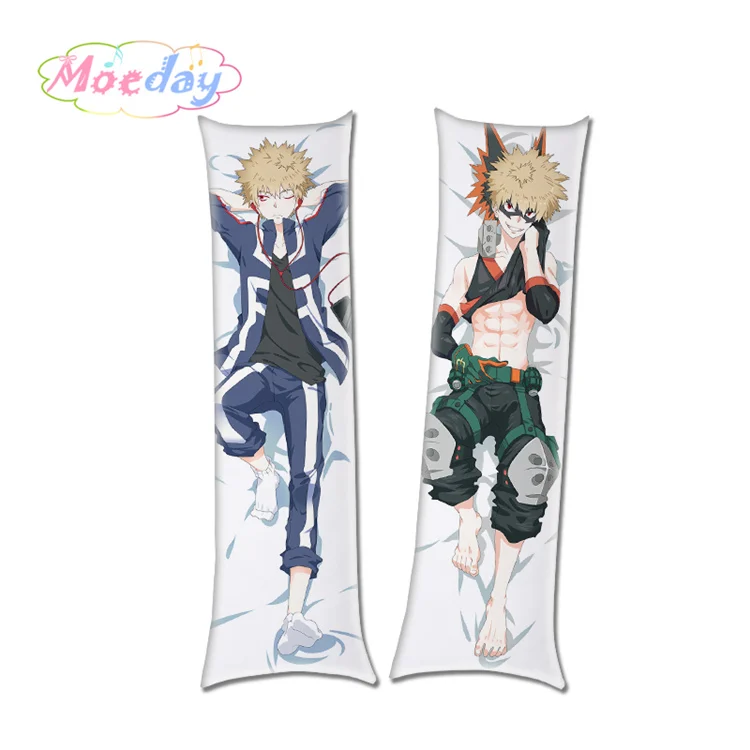 Мой герой Academy izku Midoriya Shoto Shota ластик голова все может Toshinori мужской Dakimakura наволочки - Цвет: Розовый