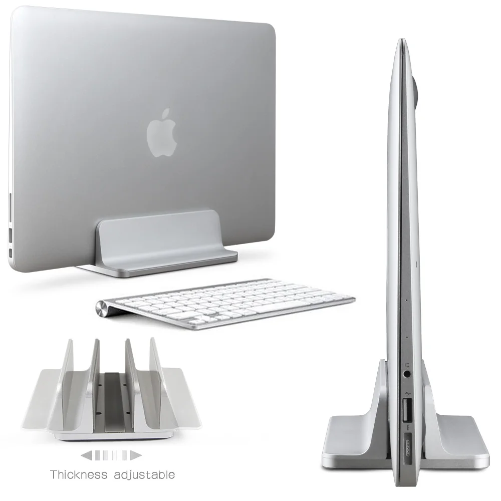 Soporte Vertical para port/átil de Aluminio para MacBook Pro For New Macbook Pro with USB-C Ajustable