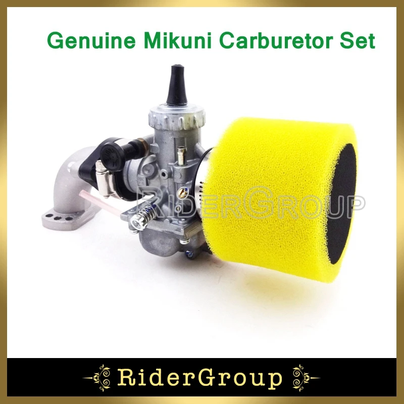 28mm Mikuni Carb VM24 Carburetor Intake Adapter Air Filter YX Lifan 140cc 150cc 160cc Engine SSR