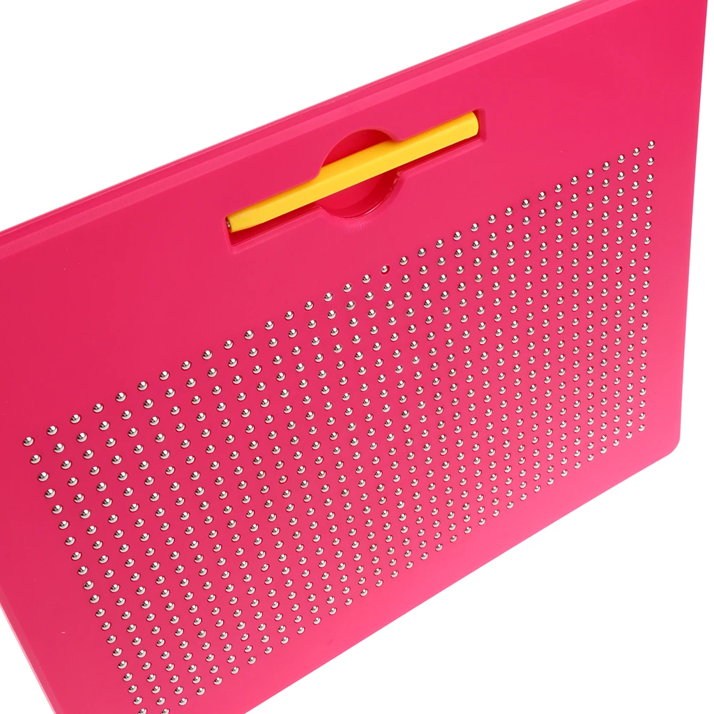 Erasable Magnetic Beads Drawing Boards Doodle Sketch Board for Writing Educational Learning Aids Number Shapes Cogniton Kids Toy