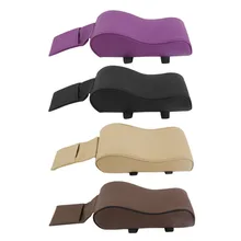 Автомобильный подлокотник для центральной консоли, коврик для салона автомобиля, подлокотник из искусственной кожи, Стайлинг, подлокотник, коробка, коврик для верхней подкладки, подушка