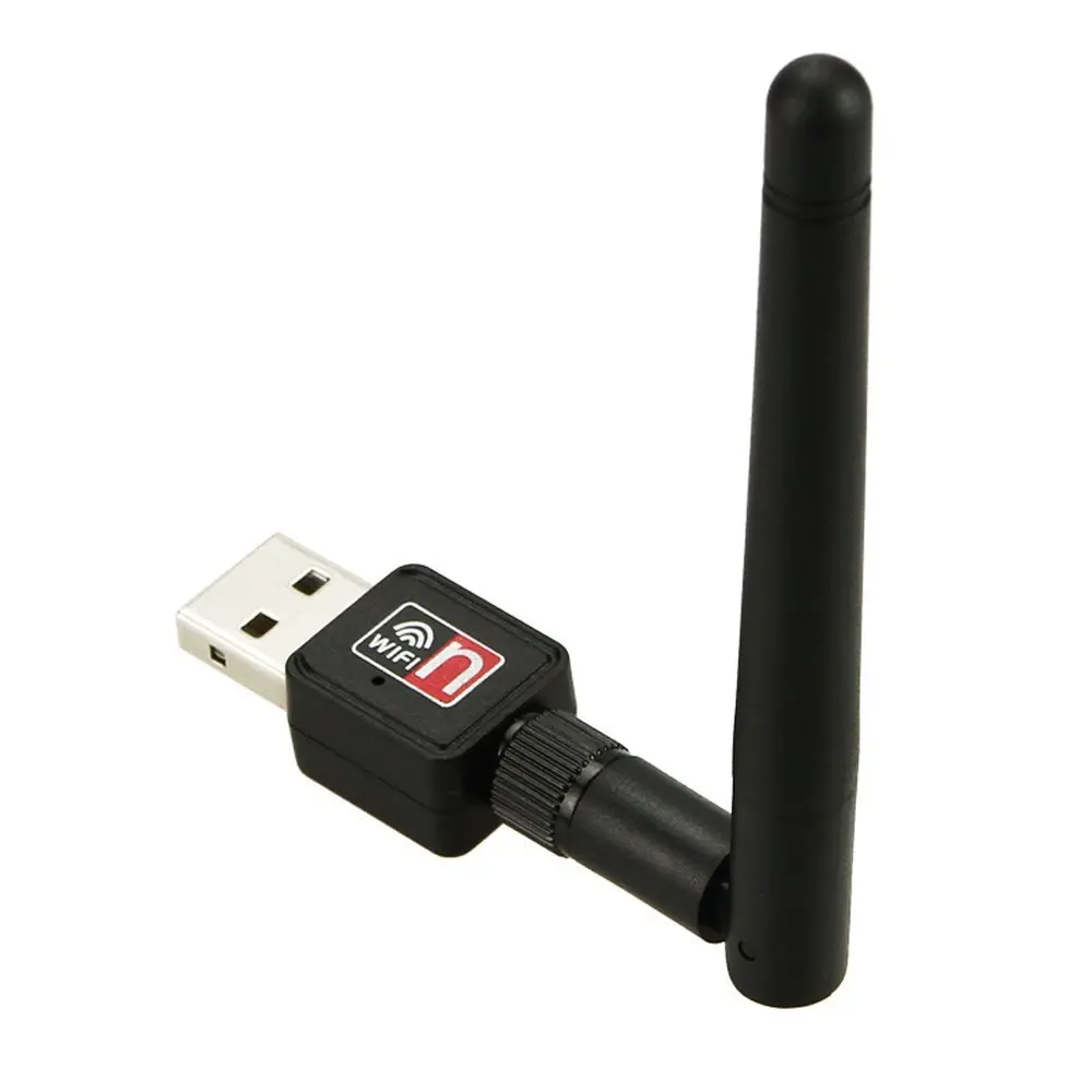 Usb-концентратор 1 порт usb-концентратор мини-usb Wi-Fi беспроводная сетевая карта 150 м беспроводной приемник с 2DBI чип для антенны для Windows