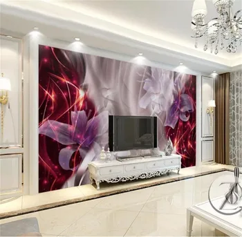 

Custom Photo 3d Wallpaper 3D Three-Dimensional Delicate Flowers Luxury Silk Indoor TV Background Wall Decoration Mural Wallpaper