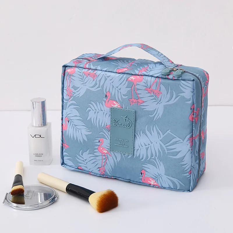 Новая женская нейлоновая сумка для косметики, сумка для туалетных принадлежностей, водонепроницаемый Органайзер, портативная косметичка, дорожный косметический Чехол - Цвет: 1