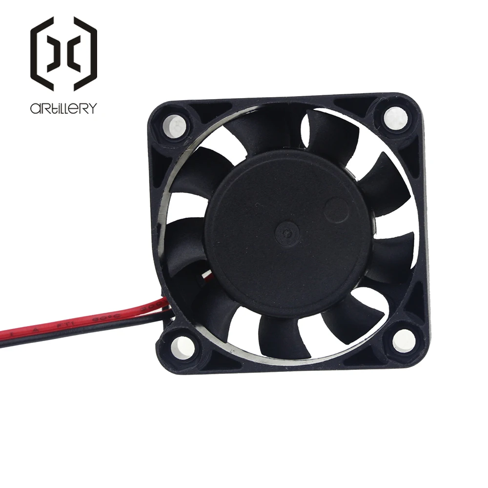 DC 12 V 2Pin البسيطة التبريد مروحة 40 مللي متر 40x40x10 مللي متر صغيرة مروحة العادم ل 3D طابعة
