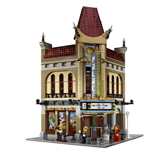 

DHL fortnight blocks 15006 2354pcs City Street Palace Cinema Model Building Blocks Set Bricks Toys Kids Gifts Toys For Children