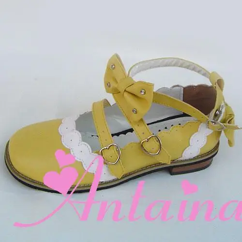 flat lolita shoes