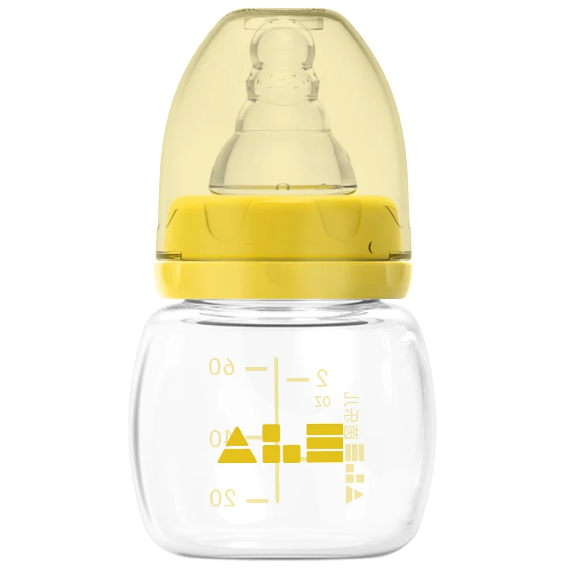 

60ml Baby Feeding Bottle Safe Silicone Infant Mamadeiras Juice Milk Water Feeding Cup Baby Milk Bottle Garrafa Nursing Bottle