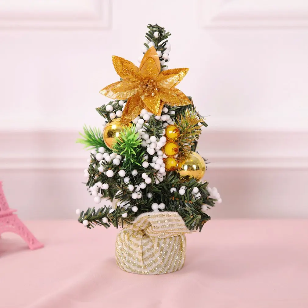 Необычная Рождественская елка украшение стола праздник мини искусственные деревья принадлежности для рождественского декора для дома