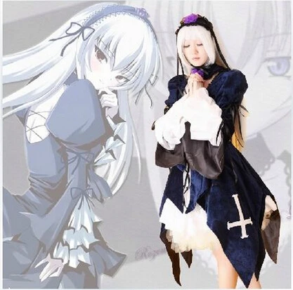 Новый Топ COS аниме Rozen Maiden Косплэй характер Suigintou Меркурий Лампе Хэллоуин Fullset 4in1 (топ + Юбки для женщин + Средства ухода за кожей Шеи украшения ... Новый Топ COS аниме Rozen Maiden Косплэй характер Suigintou Меркурий Лампе Хэллоуин Fullset 4in1 (топ + Юбки для женщин + Средства ухода за кожей Шеи украшения ...