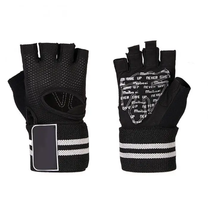 Новые мужские и женские Перчатки для фитнеса спортивные перчатки противоскользящие спортивные перчатки для тяжелой атлетики XD88