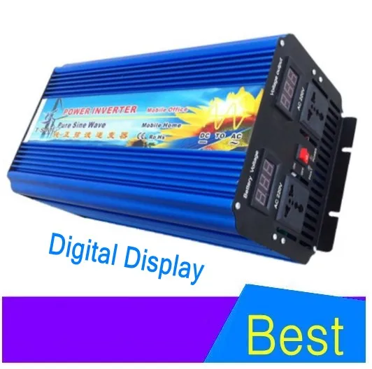 

de onda sinusoidal pura inversor Inverter 5000W pure sine wave inverter / converter to AC110V/220V Solar Wind Power home system