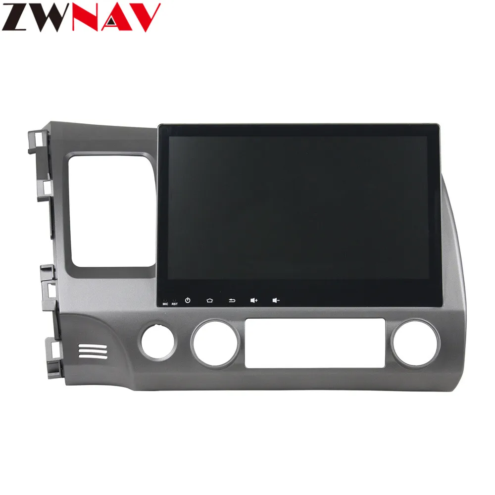 Cheap 10.1" Android 9 4+64G DSP Car DVD Player GPS navigation For HONDA Civci 2006-2011 head unit multimedia player tape recorder 6