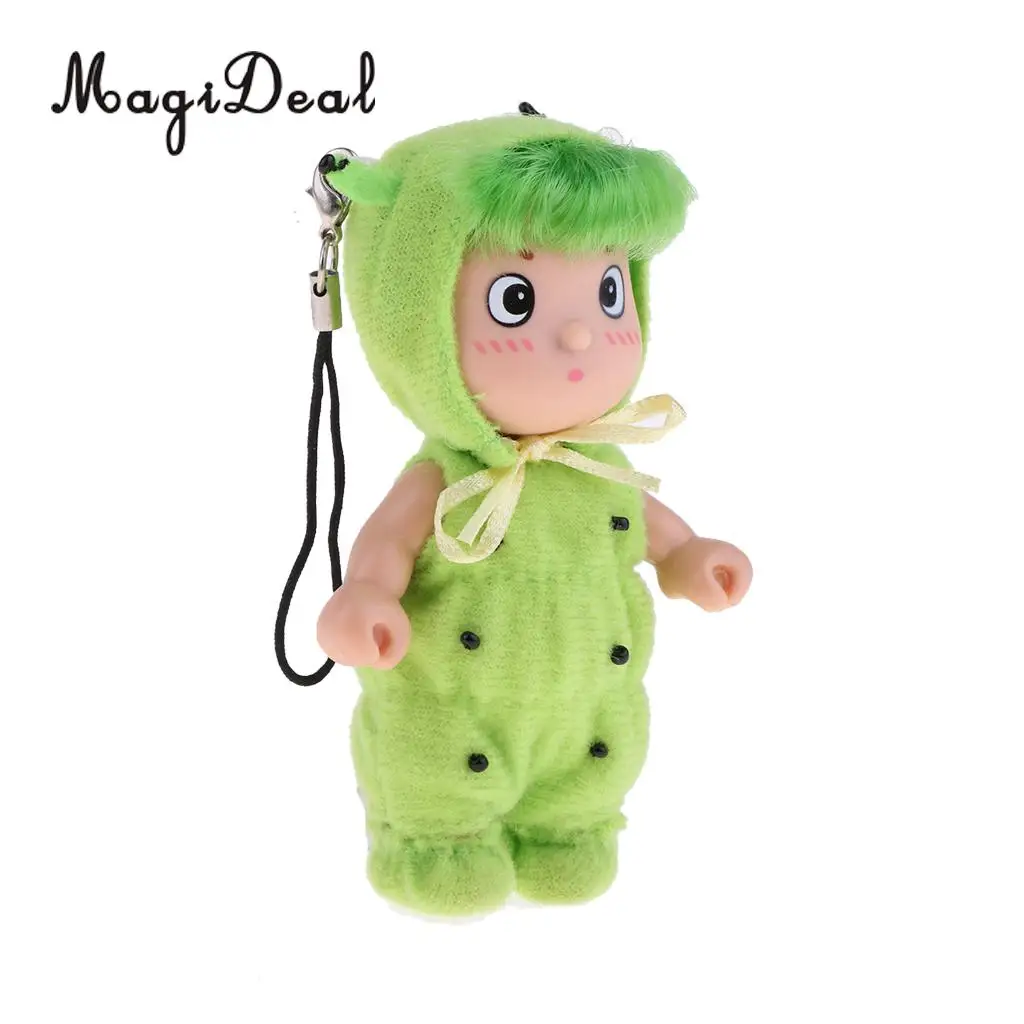 10cm Kids Toys - Mini Doll Model Keychain For Kurhn Dudy Doll Keychain Righ On Dolls' Head - Convenient To Carry
