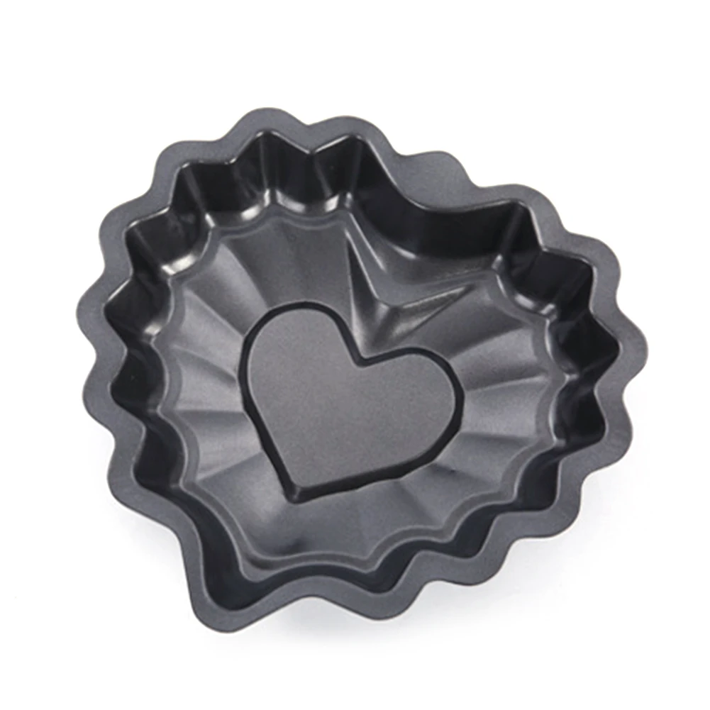 Heart Shape Molds Non Stick DIY Chocolate Fondant Making Molds Bakery Supplies Stampo per torta a forma di cuore RT99