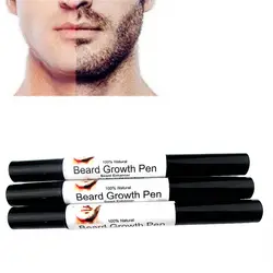 Быстродействующее эффективное уход за кожей лица Борода усов роста повышение Enhancer стиль укладки спрей форма рисунок жидкое масло ручка WD