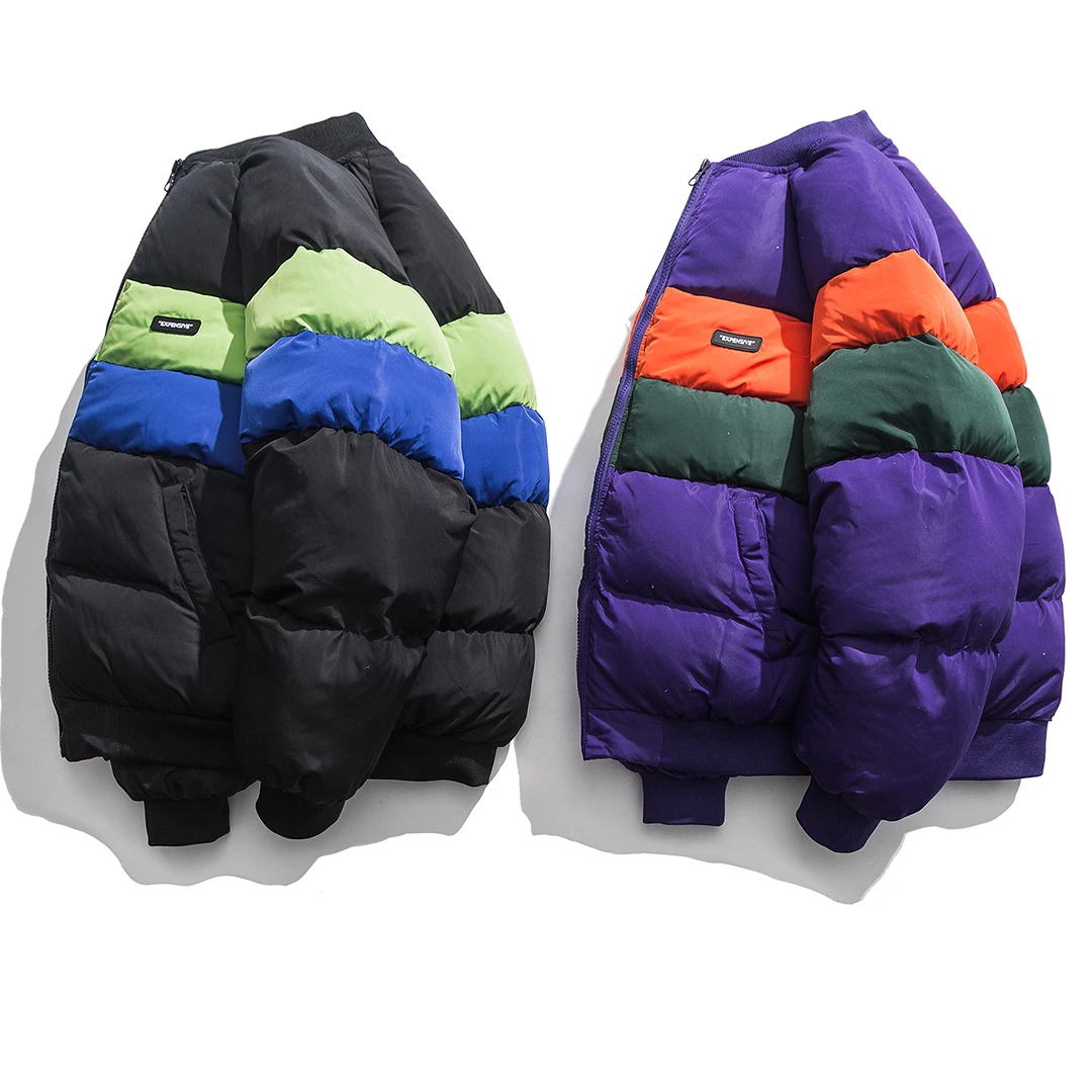 Aelfric Eden Parkas мужская зимняя куртка цветная Лоскутная Повседневная Уличная теплая