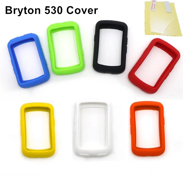 

10 PCS Generic Bike Gel Skin Case & Screen Protector Cover for Bryton Rider R530 Bike GPS Computer Case Bryton Rider R530