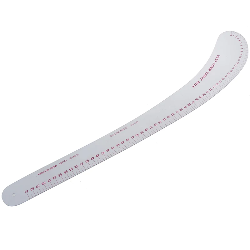 1PC Sewing Patchwork Ruler Plastic Sewing Square Curve Ruler Tailor Drawing Craft Tool DIY Supply Tool
