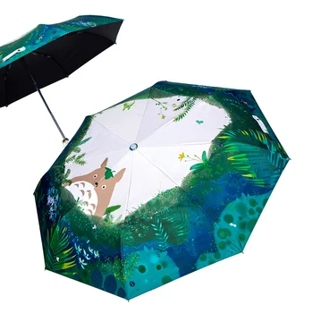 

Men Three Folding Manual/Automatic Umbrellas Ladies Parasol Anti-UV Sun Umbrella Rain Woman Male Sunscreen Sunny Paraguas