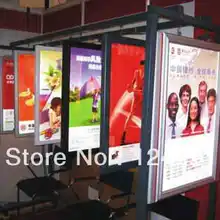 Настенный тонкий светодиодный защелкивающаяся рамка лайтбокс фоторамка a1 размер высокое Яркость