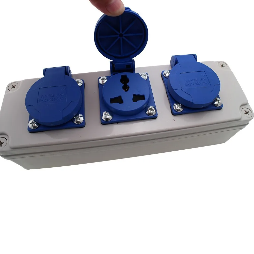 IP54 Waterproof Socket Box With Wire Connector Multifunctional Outdoor
