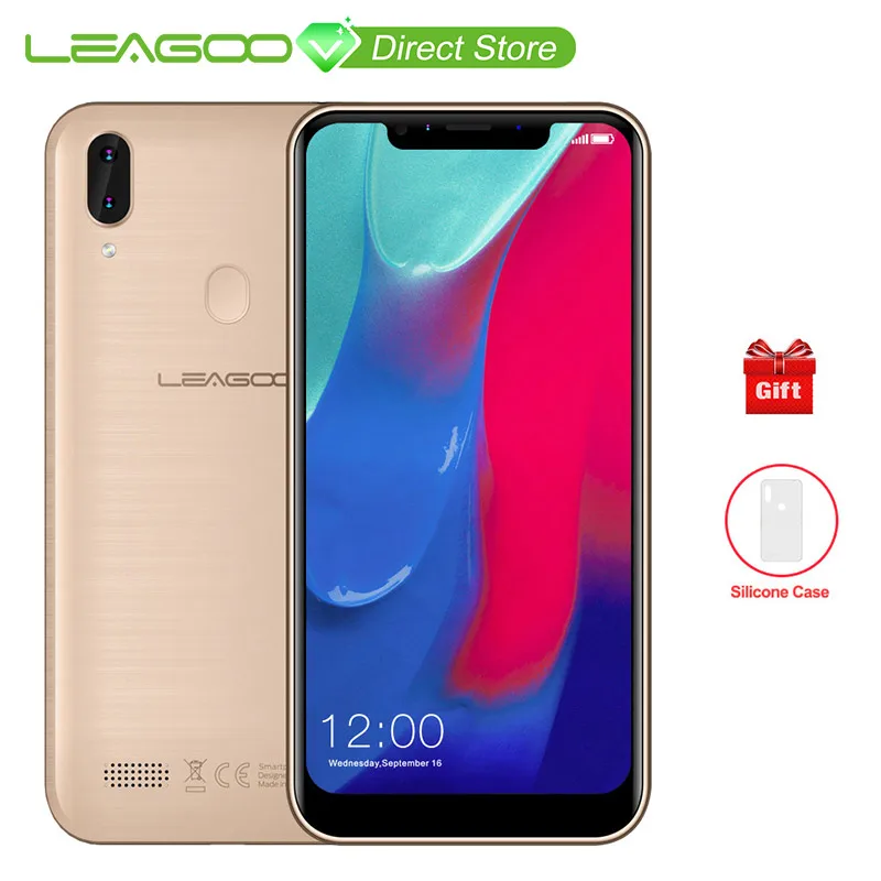 

LEAGOO M11 Smartphone 6.18" 4000mAh 2GB RAM 16GB ROM Android 8.1 MT6739 Quad Core Rear Fingerprint Rapid Charge 4G Mobile Phone