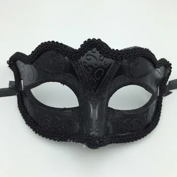 

Halloween Christmas Party Ball Masks 1Pcs Masquerade Performance Half Face Fox Mask Princess Venice Mask