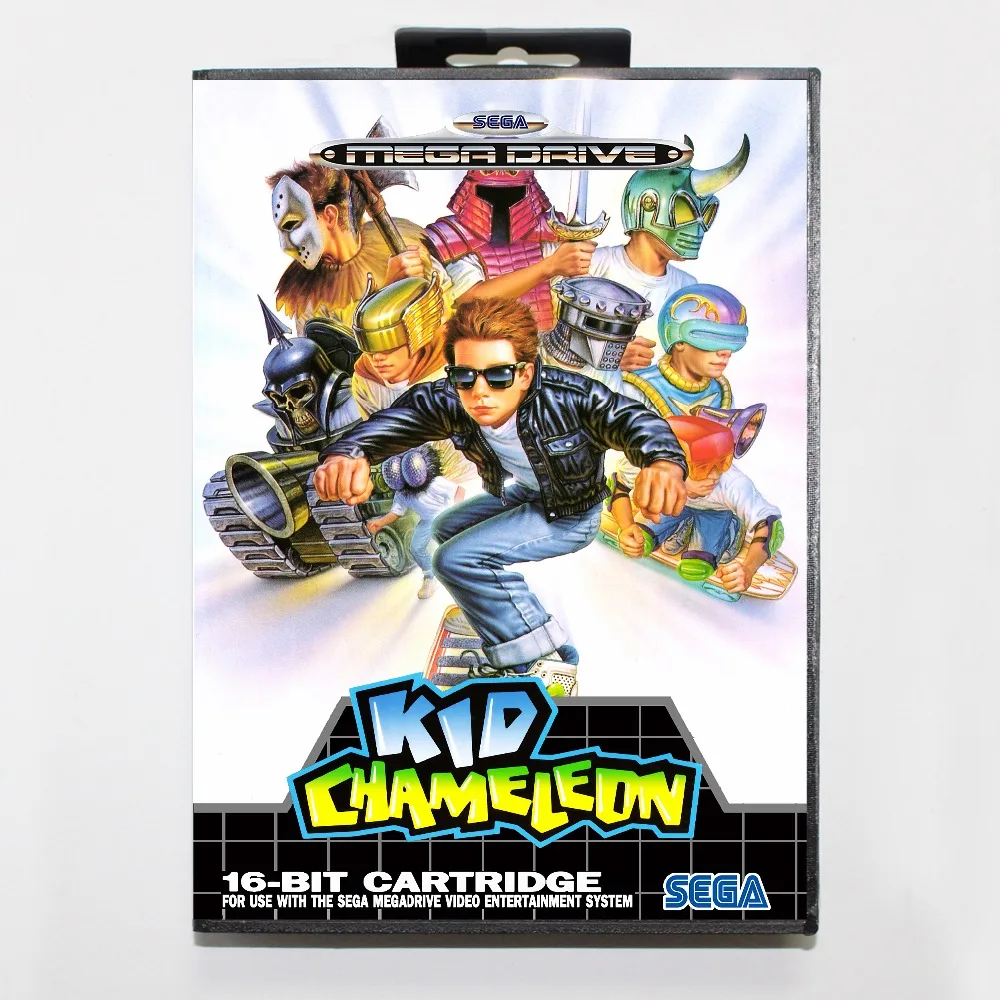 

Kid chameleon 16 bit SEGA MD Game Card With Retail Box For Sega Mega Drive For Genesis