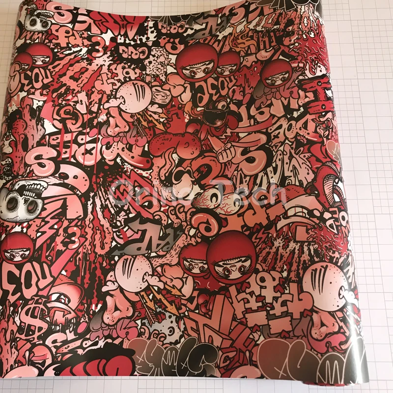 Sticker Bomb Vinyl Film Wrap-3