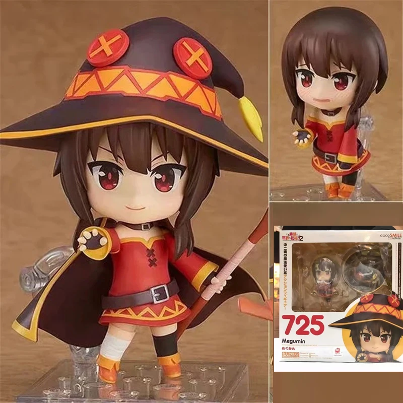 

Anime KonoSuba God's Blessing on This Wonderful World Megumin Nendoroid 725 Action Figure Collectible For Kids Toys Gifts