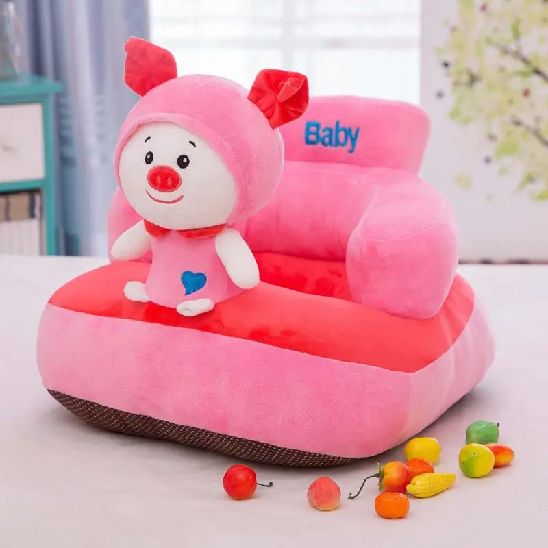 Детский диван для маленьких учиться сидеть диван мультфильм милый мини диван безопасности на заднем сиденье - Цвет: a2