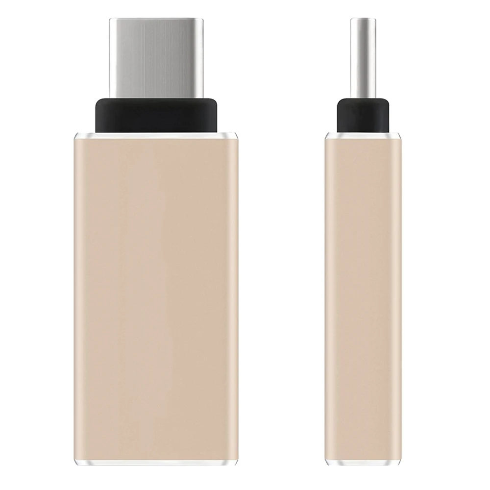USB C Тип 3 1 A 0 тип конвертер Папа мама адаптер Золотой|Соединители| |