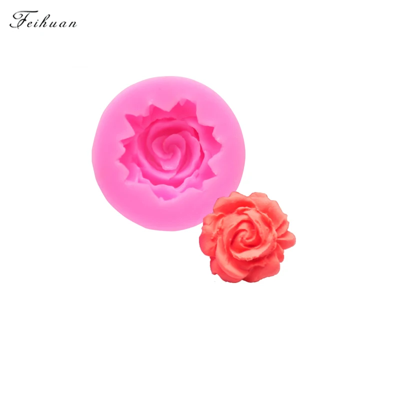 

Rose Flower Silicone Mold Cake Decorating Tools Chocolate Fondant Mold Cookies Soap Fimo Polymer Clay Resins Kitchen Baking Tool