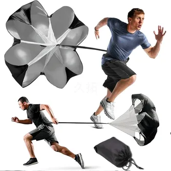

Fitness Speed Resistance Training Parachute Outdoor Exercise Equipment Running Chute Football Explosive Power Workout Parachutes