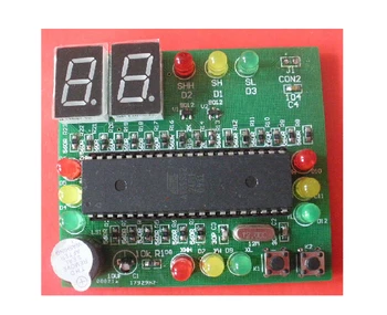 

Free Shipping!!! 1pcs 51 single traffic light control kit (parts) module