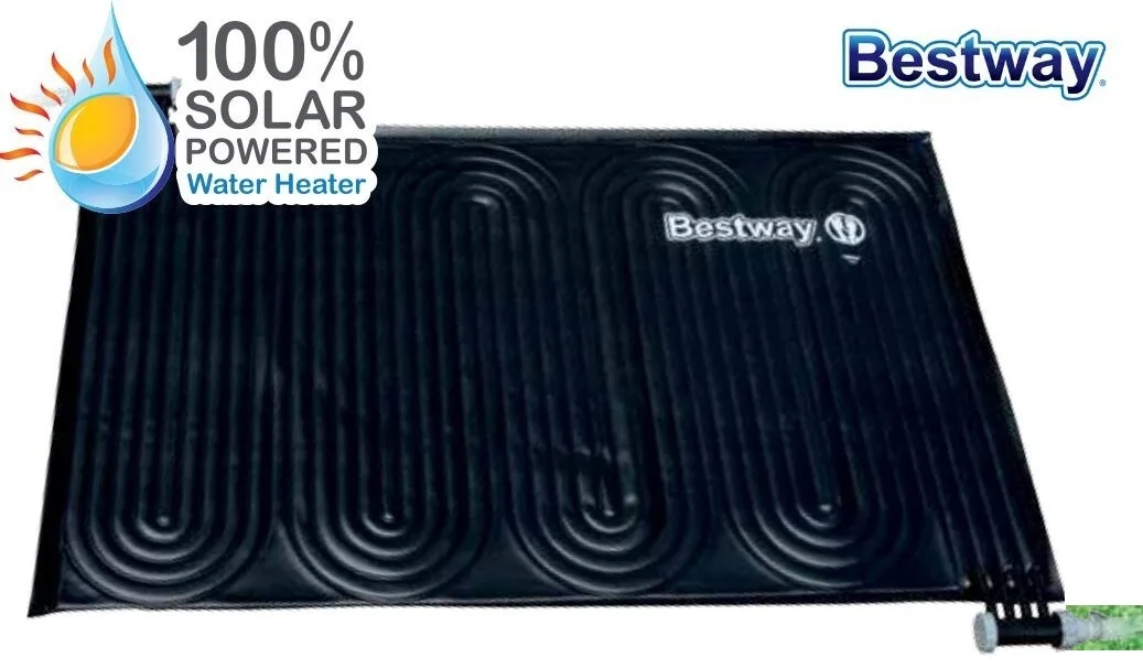 58423 Bestway 110x171 см солнечные грелки для бассейна 43x67in Солнечный нагреватель для бассейна ABG совместим с фильтром, увеличивающим 3~ 5 градусов