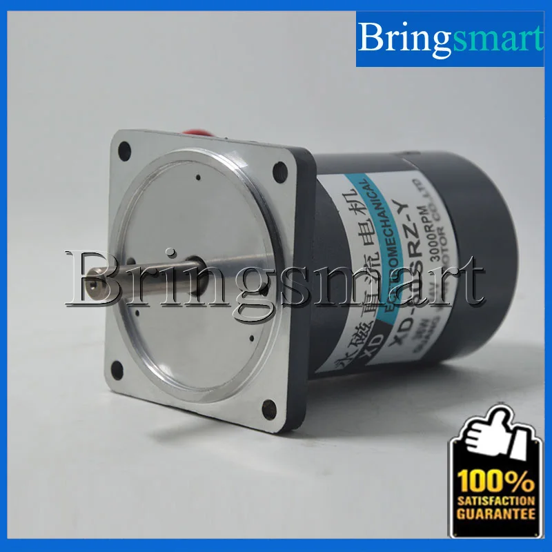 Bringsmart 60SRZ Permanent Magnet DC Motor 12V DC Motor High Torque 36W 24V Adjusted Speed Motor bringsmart 120w high speed 1800rpm 3000rpm dc motor 12v dc gear motor high torque 24v adjustable speed motor