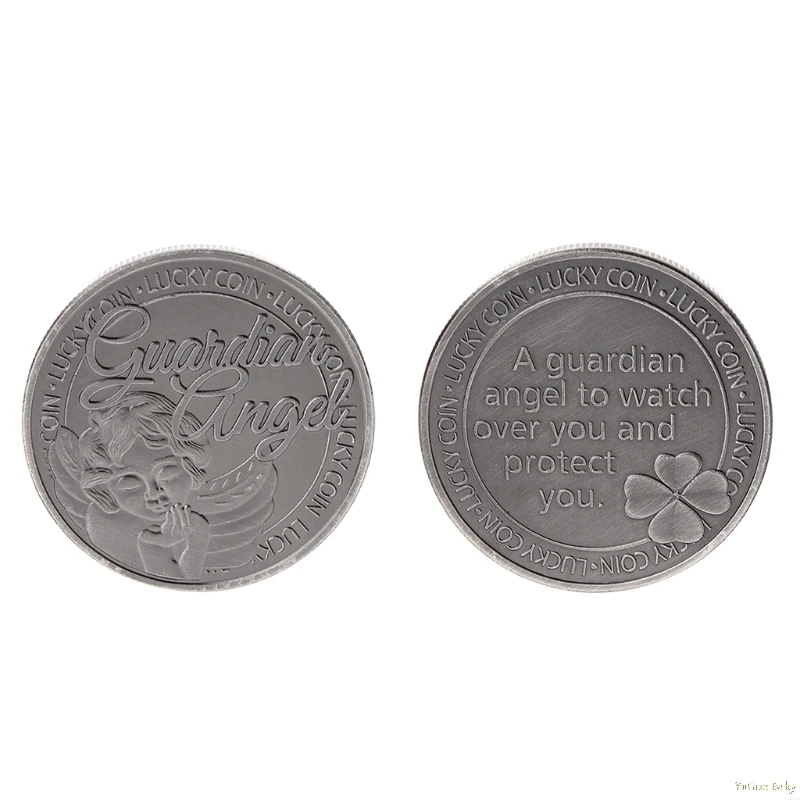 

2018 Meaningful Commemorative Coin Lucky Guardian Angel Protector Collection Arts Gifts Souvenir Noncurrent Coin